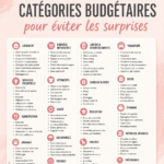 Femme joyeuse en train d'organiser son budget avec un ordinateur portable.