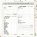 Un guide pratique sur la gestion de budget familial, incluant des conseils et une fiche gratuite.
