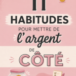 Illustration d'une femme souriante faisant des économies avec un cochon tirelire.