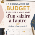 Femme utilisant un ordinateur pour gérer son budget en ligne.