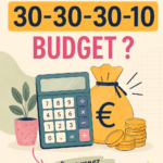 Illustration de la méthode de budget 30-30-30-10 pour une gestion financière efficace