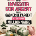 Femme souriante consultant des documents financiers pour son investissement