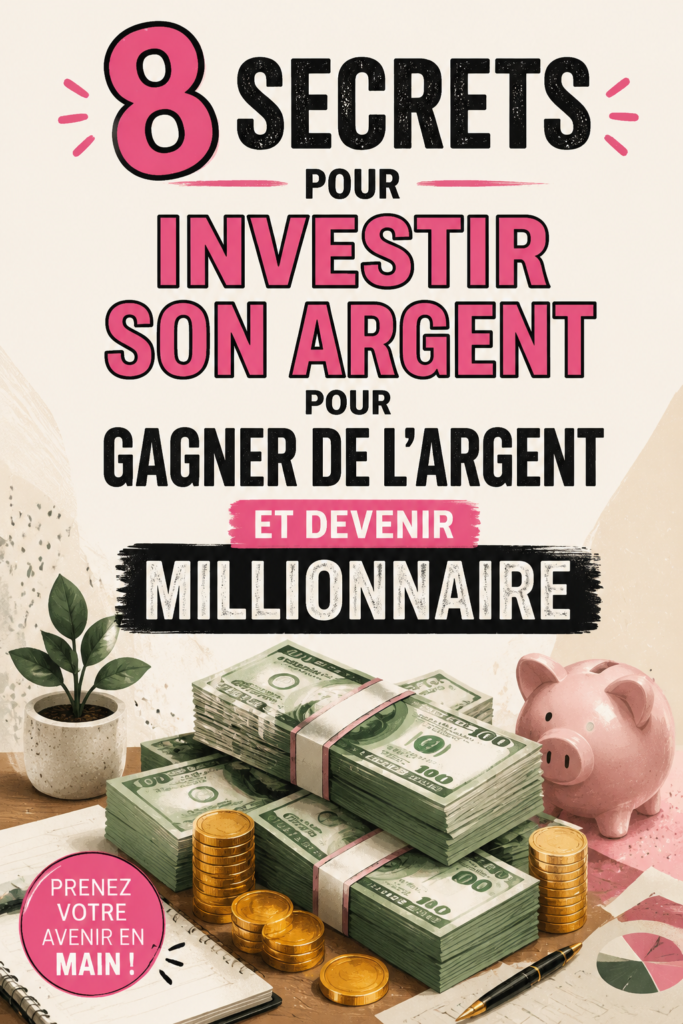 Femme souriante consultant des documents financiers pour son investissement