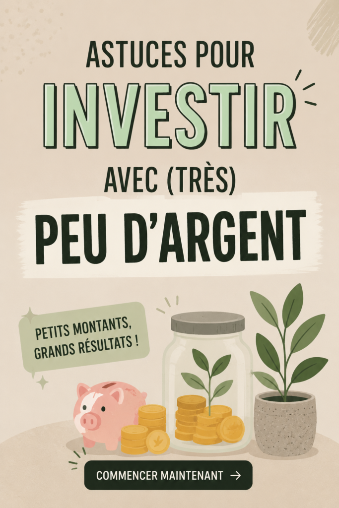 Femme souriante regardant des graphiques d'investissement sur un ordinateur avec un petit budget.
