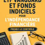 Personne consultant des graphiques financiers pour choisir des ETF