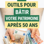 Une femme de 50 ans utilisant un ordinateur pour gérer ses finances personnelles. Outils d'épargne après 50 ans.