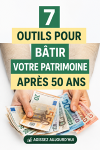 Une femme de 50 ans utilisant un ordinateur pour gérer ses finances personnelles. Outils d'épargne après 50 ans.