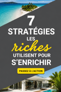 Une femme d'affaires souriante examinant des documents financiers, illustrant le thème de la richesse et de l'investissement.