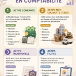 Illustration de divers types d'actifs comptables en entreprise