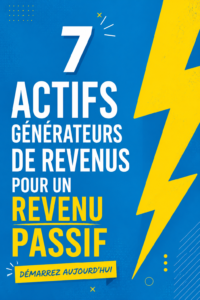 Femme tenant un diagramme d'investissement avec des actifs générant des revenus passifs.