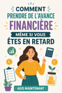 Femme réfléchissant à sa situation financière avec un carnet et un stylo