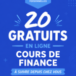 Illustration de cours de finance en ligne gratuits