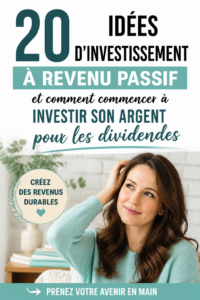Une femme souriante consultant des informations sur l'investissement passif