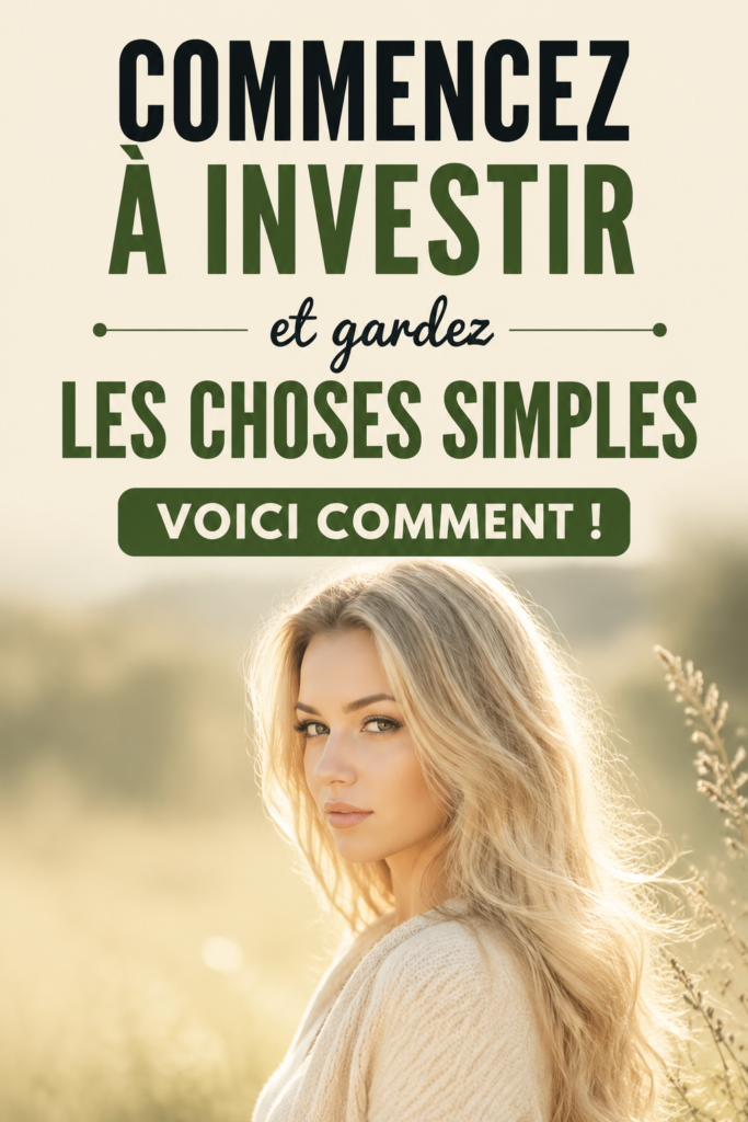 Femme explorant des options d'investissement simple avec un ordinateur et des notes