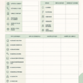Modèle d'organisation d'utilités domestiques sur une table