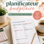 Modèle de planificateur budgétaire avec des catégories de dépenses