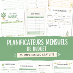 Modèles de budget mensuel gratuits à imprimer pour une gestion efficace des finances.