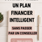 Femme souriante travaillant sur son plan financier à la maison
