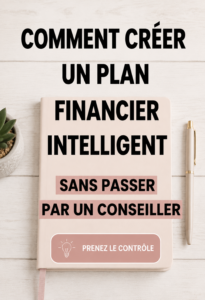 Femme souriante travaillant sur son plan financier à la maison
