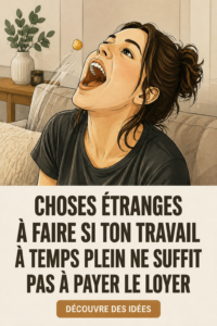 Une femme souriante utilisant un ordinateur portable pour travailler à distance et générer des revenus supplémentaires.