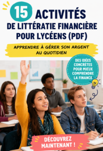 Des femmes discutant d'activités ludiques pour améliorer leur culture financière autour d'une table.