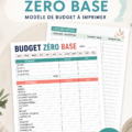 Modèle de budget basé sur zéro pour une gestion efficace des finances familiales