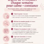 Une femme souriante utilise une application de gestion financière pour son check-in hebdomadaire