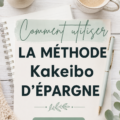 Illustration de la méthode Kakeibo pour la gestion budgétaire.