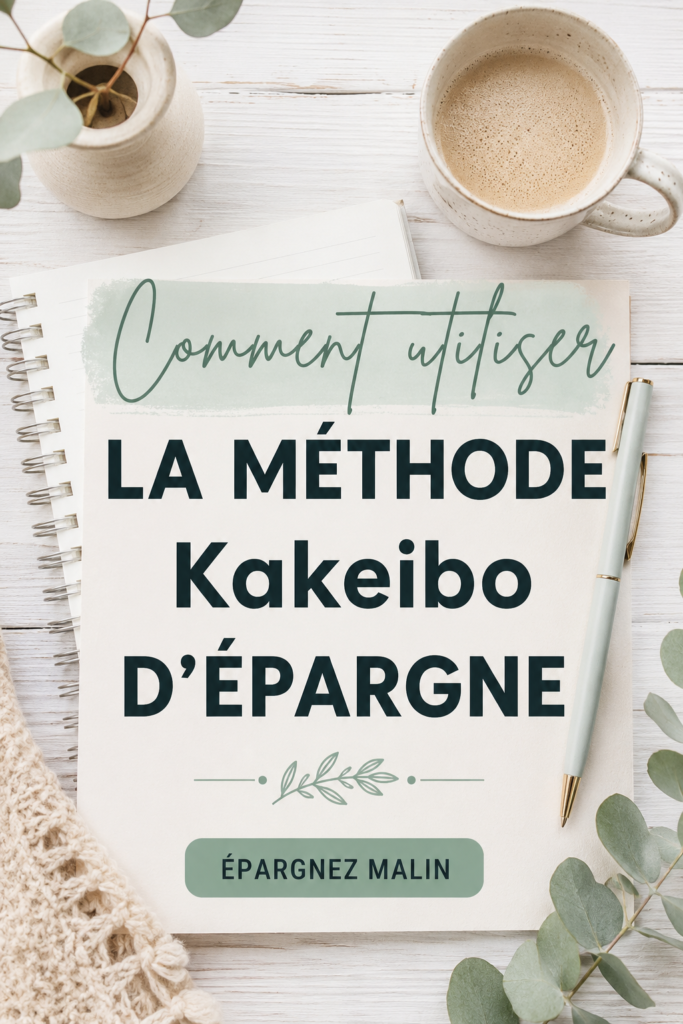 Illustration de la méthode Kakeibo pour la gestion budgétaire.