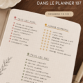 Image d'une femme utilisant un planner pour la gestion de son budget familial.