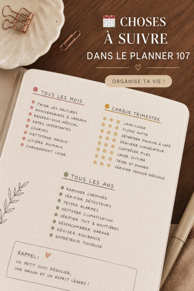 Image d'une femme utilisant un planner pour la gestion de son budget familial.