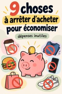 Illustration de finances familiales avec des notes et un budget sur une table