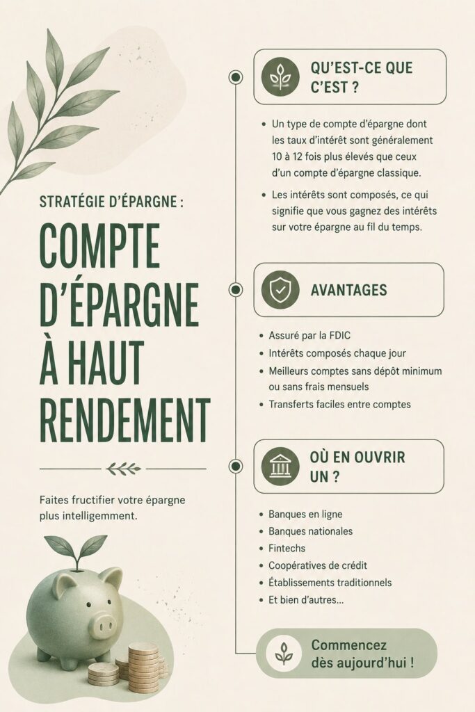 Une femme regardant attentivement ses options de comptes d'épargne à rendement élevé.