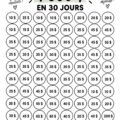 Un tableau de suivi d'épargne coloré avec des illustrations conviviales.