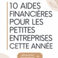 Femme d'affaires examinant des documents de demande de subvention pour son entreprise.