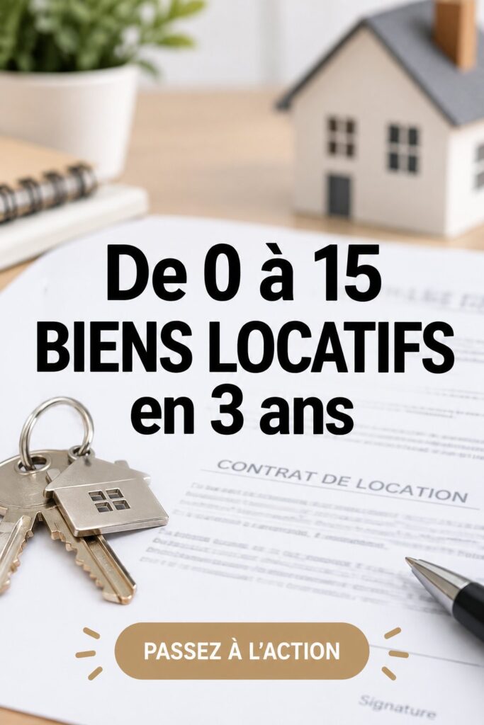 Femme souriante regardant un plan immobilier, symbolisant un investissement locatif réussi