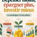 Femme portant un carnet de budget et un calculateur, réfléchissant à ses finances