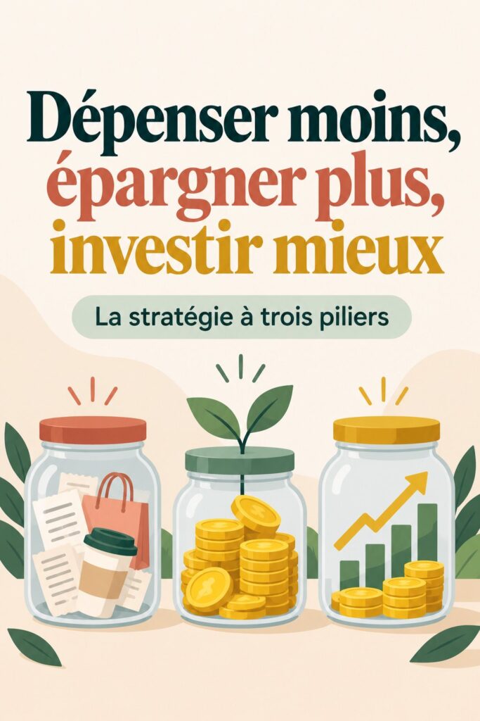 Femme portant un carnet de budget et un calculateur, réfléchissant à ses finances