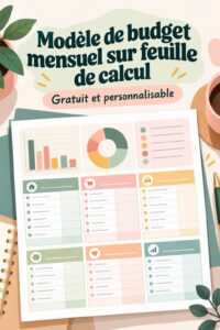 Modèle Google Sheets pour la gestion du budget familial